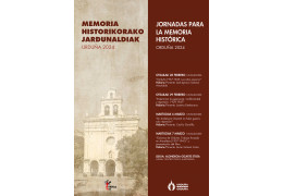 Presentación del libro ESCLAVOS DE ORDUÑA (1937-1941) en el Centro Cívico Alhóndiga de Orduña (Bizkaia)