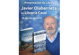 Presentación de los libros "LEIOA. LOS HIJOS DEL HAMBRE" y "ELTXO. EL PUEBLO OCULTO DE LOS AGOTES" en Casal Liburudenda de Getxo (Bizkaia)