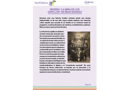 Reseña en la revista GORRITAMORE del libro "LA NIÑA DE LOS CEPILLOS" del escritor Iñaki Markez