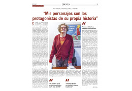 Álex Oviedo entrevista en el PERIÓDICO BILBAO a Toni Garzón autor del guion cinematográfico "LO MEJOR DE CADA CASA"