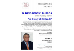 Presentación del libro "LA DIVA Y EL CASTRADO" en Sociedad Bilbaina de Bilbao