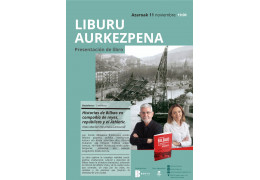 Presentación del libro "HISTORIAS DE BILBAO EN COMPAÑÍA DE REYES, REPÚBLICAS Y EL ATHLETIC" en Benta de Getxo (Bizkaia)