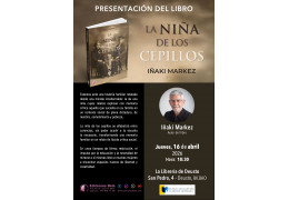 Presentación del libro "LA NIÑA DE LOS CEPILLOS" en la Librería de Deusto de Bilbao