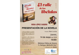 Presentación del libro "EL VALLE DE LAS LIBÉLULAS" en la Biblioteca Pública de Cáceres
