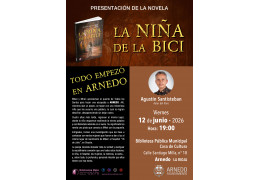 Presentación del libro "LA NIÑA DE LA BICI" en la Biblioteca Pública Municipal de Arnedo (La Rioja)