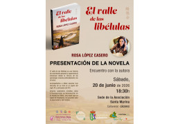 Presentación del libro "EL VALLE DE LAS LIBÉLULAS" en la Asociación de Amas de Casa "Santa Marina" de Cañaveral (Cáceres)