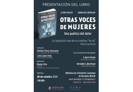 Presentación del libro "OTRAS VOCES DE MUJERES" en la Biblioteca de Orientación Lacaniana de Donostia