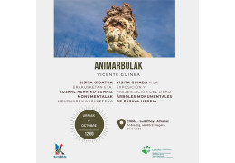 Presentación del libro EUSKAL HERRIKO ZUHAITZ MONUMENTALAK / ÁRBOLES MONUMENTALES DE EUSKAL HERRIA en el CIHMA de El Regato - Barakaldo (Bizkaia)
